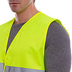 Жилет світловідбиваючий SP-Sport MS-1218 салатовий, фото 4