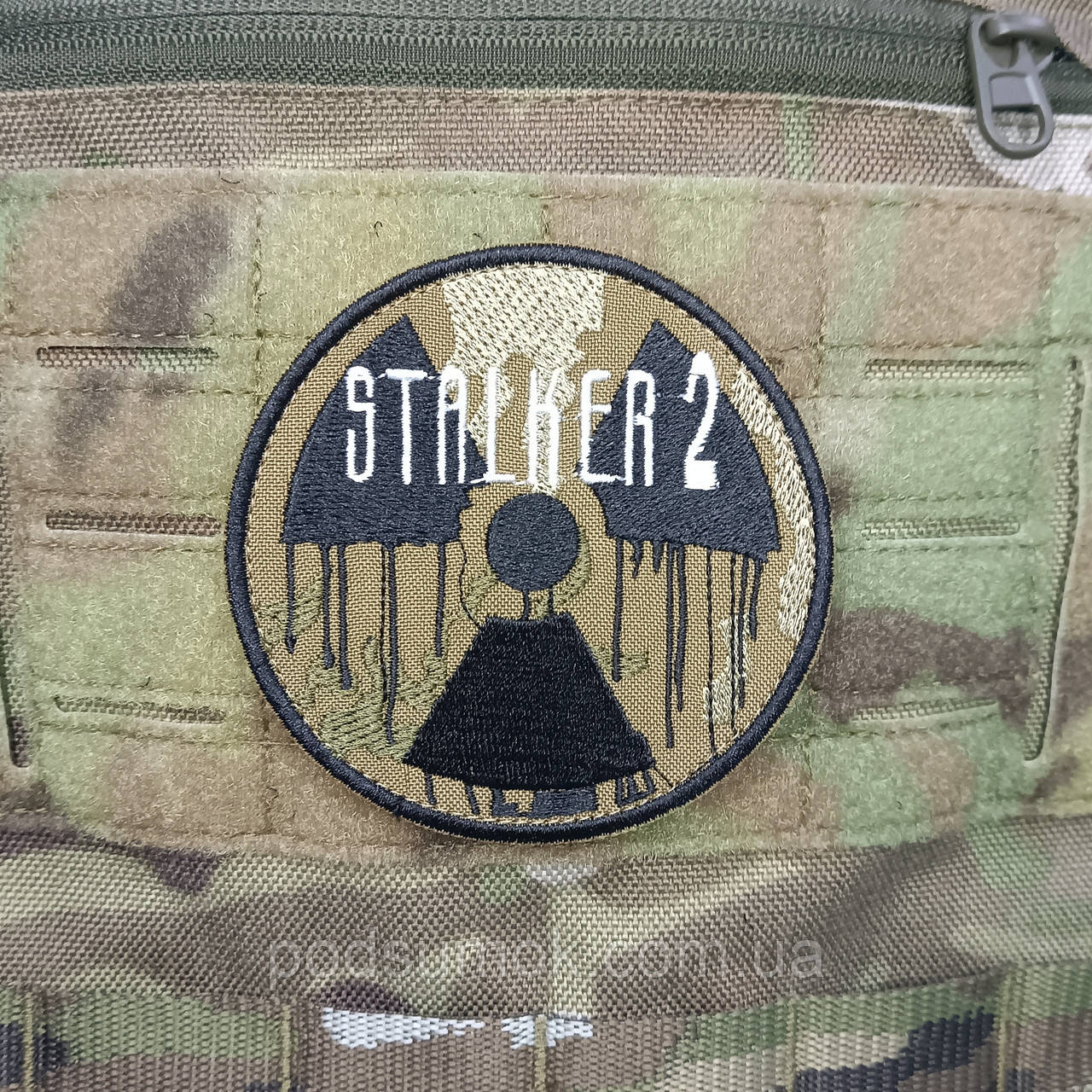 Шеврон STALKER 2 на липучці для велкро патч