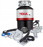 Подрібнювач харчових відходів Teka TR 750 із пневматичним перемикачем, фото 4