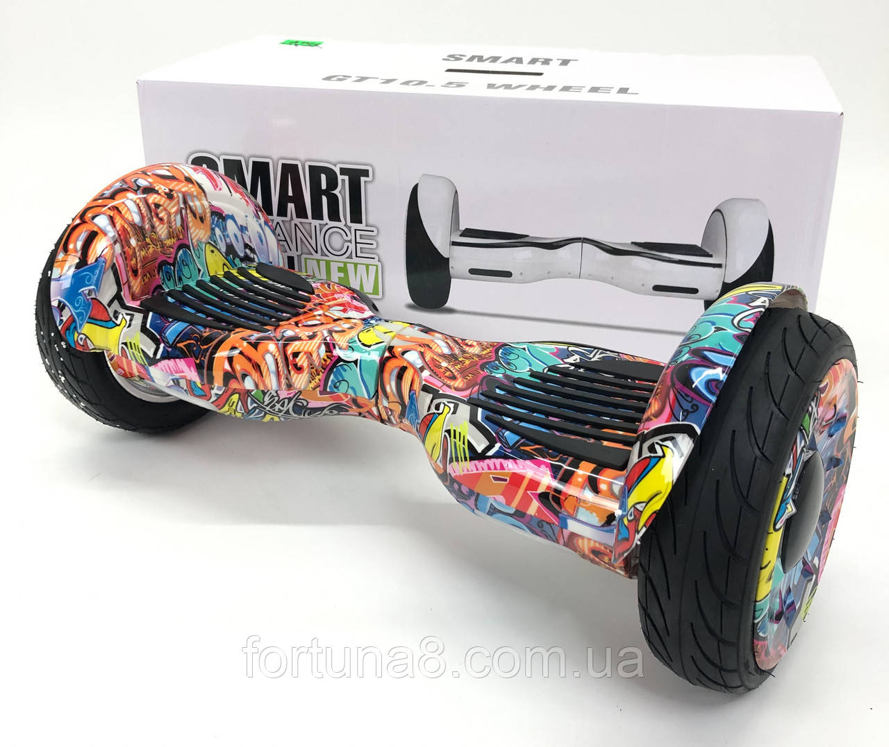 ГІРОБОРД SMART BALANCE WHEEL PRO PREMIUM 10.5 Помаранчевий графіт -2
