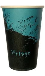 Стакан паперовий Vintage 340 мл (50шт/уп) кр 79 ( 20уп в ящику)