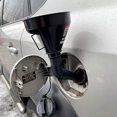 Воронка універсальна (чорна) SA-122 Sapfire Plastic Automotive Petrol Funnel, фото 3