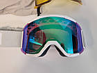 Гірськолижна маска Smith Squad White Vapor 2 Лінзи ChromaPop Everyday Green Mirror S2 / Yellow S1 УЦІНКА, фото 5