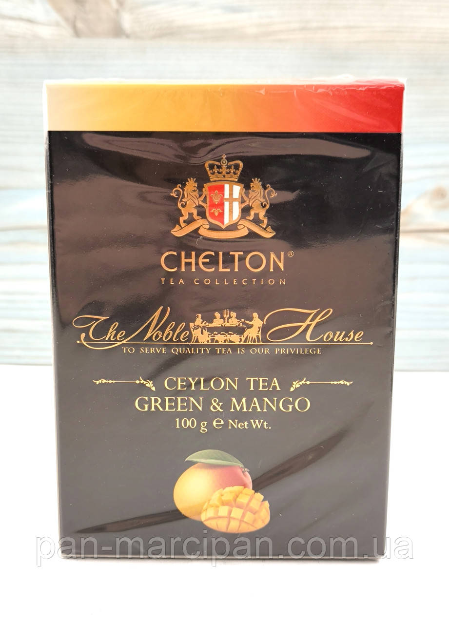 Чай зелений з манго Chelton Green Mango 100г, фото 1