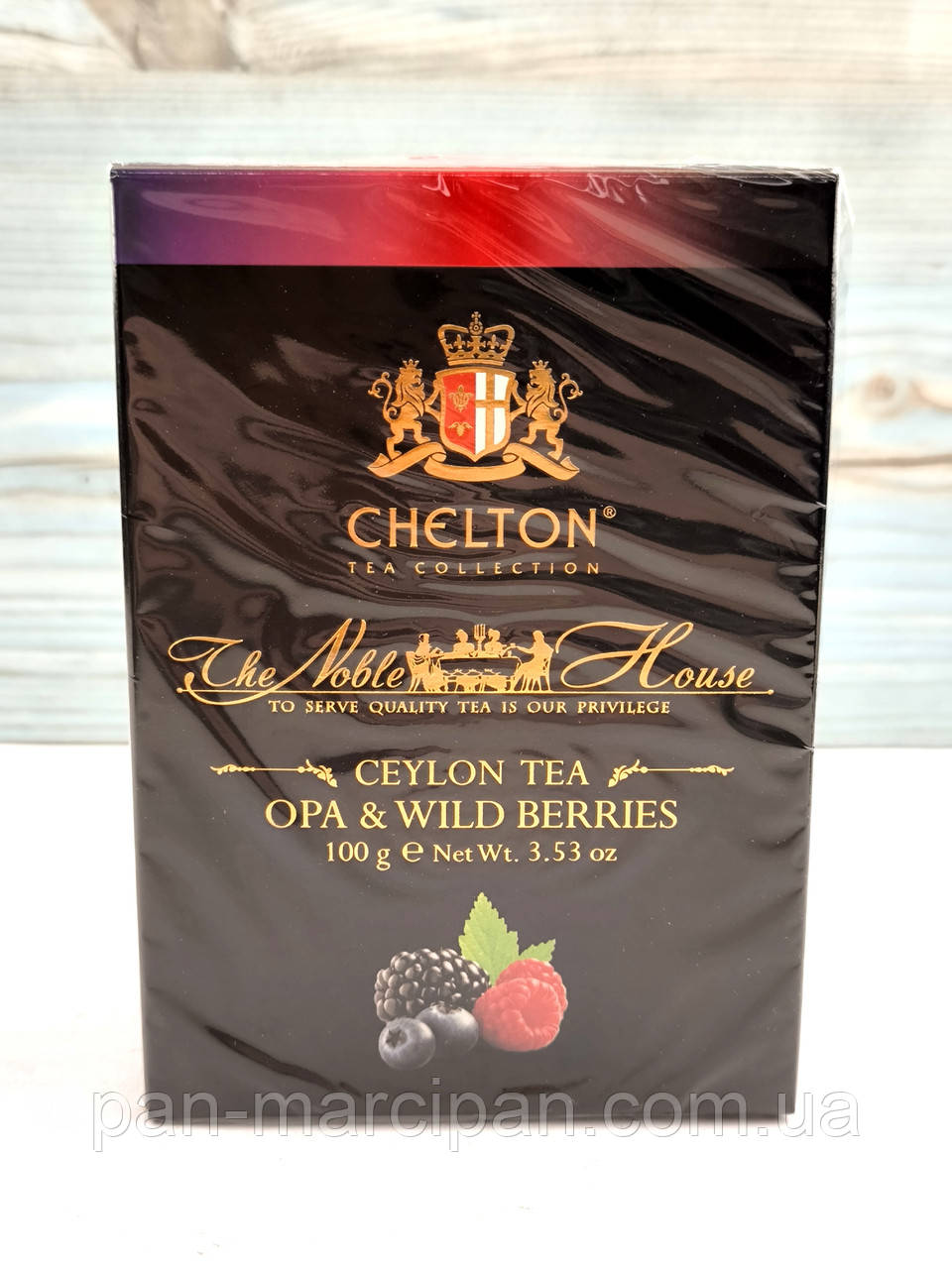 Чай чорний лісові ягоди Chelton OPA Wild Berries 100г, фото 1