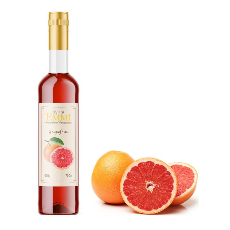 Грейпфрут сироп "Emmi" 0,7л 900гр