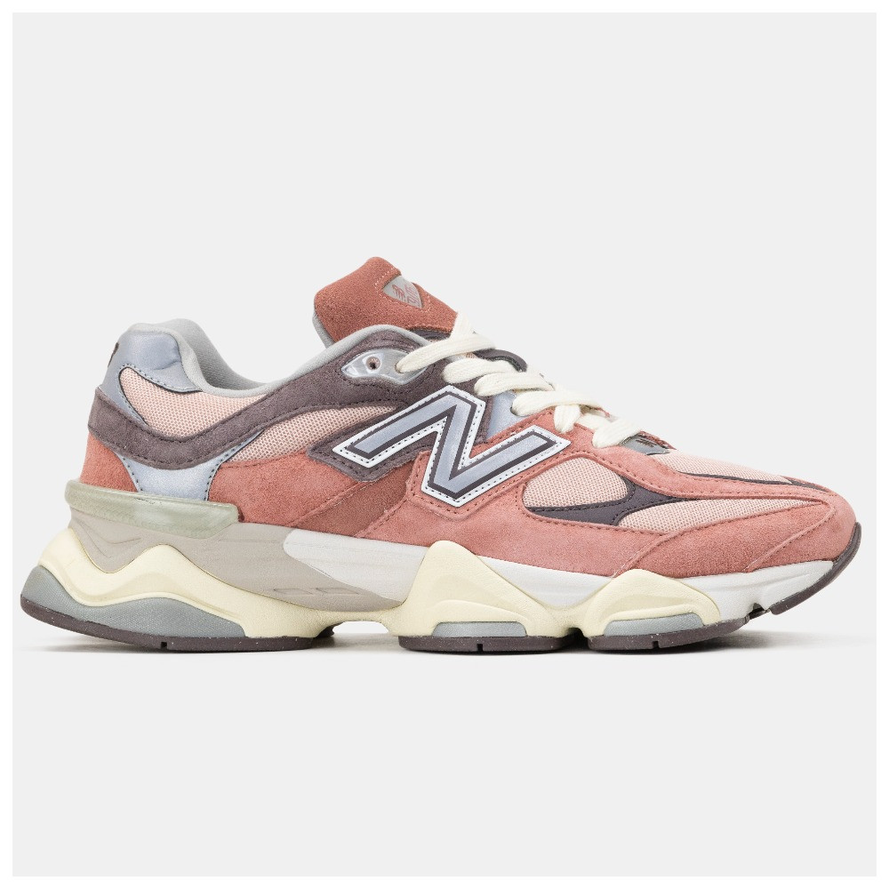 Чоловічі / жіночі кросівки New Balance 9060 Sea Salt Cherry Blossom, замшеві кросівки нью беланс 9060 ню беленс NB 9060 нб