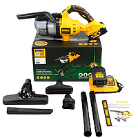 Акумуляторний ручний пилосос DeWALT для сухого прибирання Пилосос з комплектом насадок Бездротовий пилосос