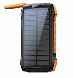 Портативний зарядний пристрій павербанк F33W з сонячною панеллю 33500 mAh, фото 4