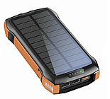 Портативний зарядний пристрій павербанк F33W з сонячною панеллю 33500 mAh, фото 5