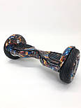 Гіроборд Balance Wheel Premium 10.5" Кольорове полум'я, фото 3