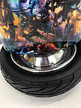 Гіроборд Balance Wheel Premium 10.5" Кольорове полум'я, фото 4