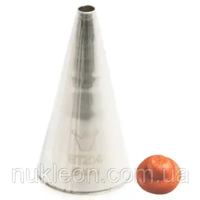 Популярний! Кондитерська насадка Martellato 4mm (BT 204) - Краща якість тільки на Nukleon.com.ua, фото 1