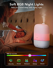 Зволожувач повітря GoveeLife Smart Humidifiers для дому, з верхнім заповненням, Amazon, Німеччина, фото 3