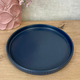 Порцелянова обідня тарілка з глибоким бортом Scandi Arctic Nigh D21*2.5см
