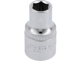 Головка торцева 6-гранна 1/2" М10 коротка YATO