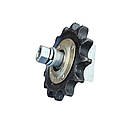 Зірочка натяжна в зборі з кронштейном 3518060-18630 комбайна ДОН-1500 z = 14,t = 25,4, фото 2