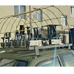 РЕБ на авто ПИСЕЦЬ NUX 2.0 (10-діапазонів) – 300-1050Мгц +2100-2700МГц (2 АКБ в комплекті) Сертифікованний