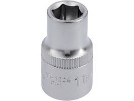 Головка торцева 6-гранна 1/2" М11 коротка YATO