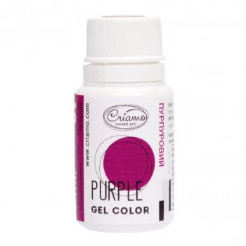 Пурпуровий гелевий барвник Criamo 10г, фото 1