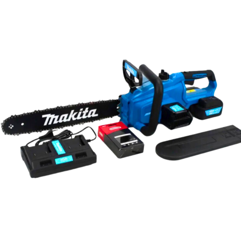 АКБ ланцюгова пилка Makita 40V 6Ah Акумуляторна пила з безключовою натяжкою ланцюга Надійна електропила