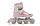 Дитячі ролики з поліуретановими колесами (всі світяться) Scale Sports LF605. LIGHT-PINK. Розмір 34-38, фото 6