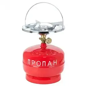 Газовий балон 5л з пальником туристичний