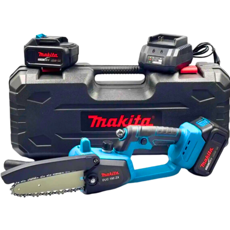 Акумуляторний гілкоріз Makita 36 V 6 Аh Універсальна пила з шиною 15 см Потужна пила Макіта 2 АКБ