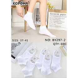 Білі спортивні укорочені шкарпетки Розмір: 37- 41 (14344)