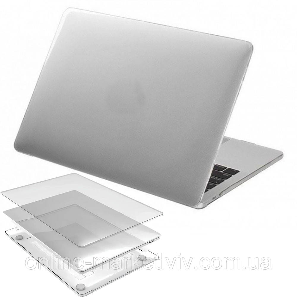 Чохол накладка для ноутбука прозорий 16,2", Crystal Shield Case / Захисна плівка на нотубук