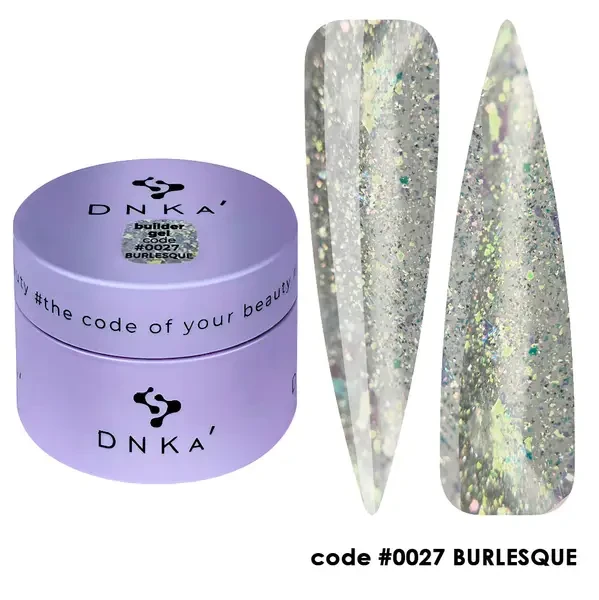 Гель для нарощування нігтів DNKa' Builder Gel 0027 Burlesque, 30 мл