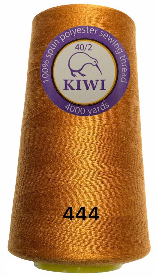 Швейна нитка Kiwi 40/2 No444 відтінок рудий, фото 1