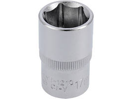 Головка торцева 6-гранна 1/2" М17 коротка YATO