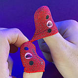 Ігрові напальчники BUTTERFL (1 пара 2 шт) для ігор на телефоні смартфоні планшеті pubg пабг пубг standoff 2, фото 5