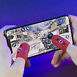 Ігрові напальчники BUTTERFL (1 пара 2 шт) для ігор на телефоні смартфоні планшеті pubg пабг пубг standoff 2, фото 2