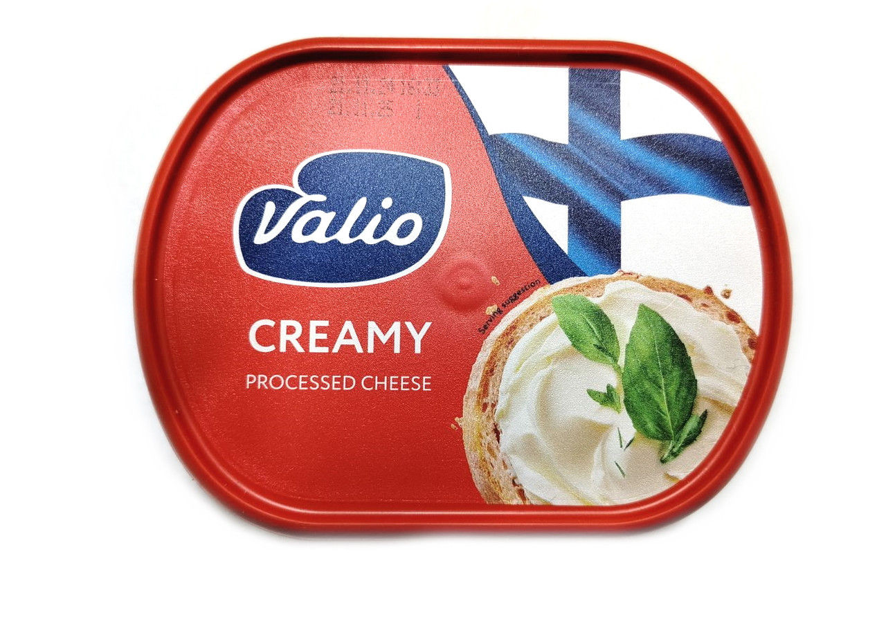 Сир Плавлений Вершковий 60% Valio Creamy Валио Кремі 400 г Фінляндія, фото 1