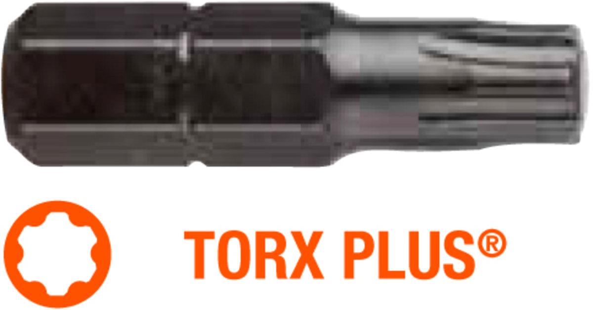Насадка викруткова USH Industry: TORX Plus T20+ x 25 мм, Уп. 5 шт.