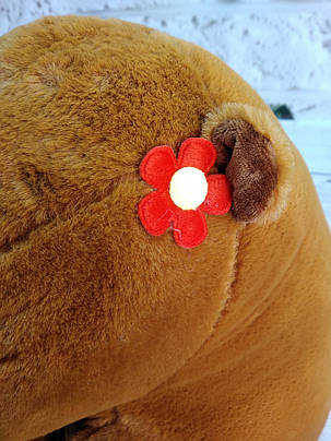 М'яка іграшка з пледом усередині Капібара з малюком, фото 2