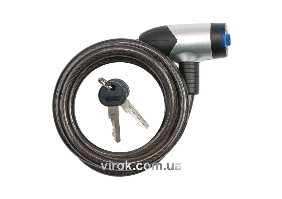 Замок велосипедний VOREL : L= 10 мм Х 1500 мм [10/60], фото 1