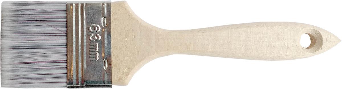 Пензель малярний плоский воскований, b= 63 мм SUPER PROFI TM VIROK, три види щетини, фото 1
