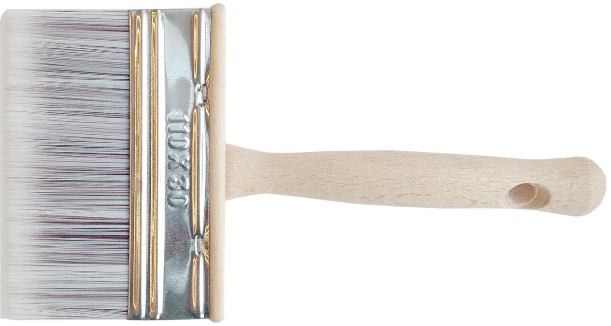 Пензель-макловиця малярний воскований VIROK SUPER PROFI. b= 110 мм, h= 30 мм три види щетини, фото 1