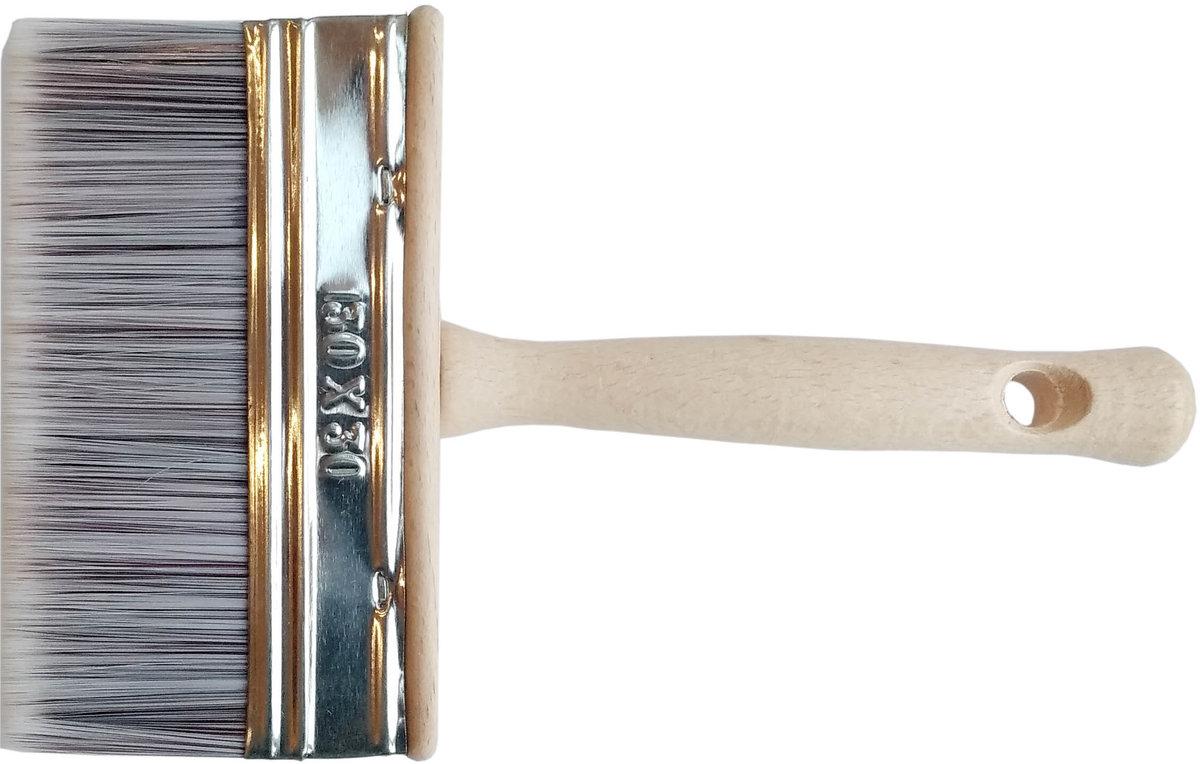 Пензель-макловиця малярний воскований VIROK SUPER PROFI. b= 130 мм, h= 30 мм три види щетини, фото 1