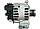 Генератор Mercedes-Benz A-Class W169, B-Class W245 1.5, 1.7, 2.0 115 А новий, фото 2