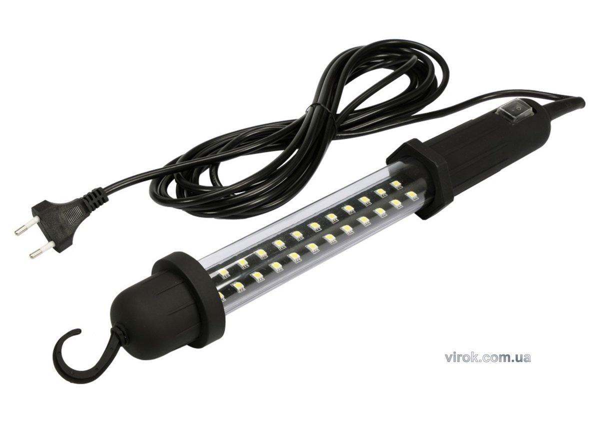 Світильник переносний з гачком, світлодіодн, електромер. 230В  VOREL; P= 4,5Вт, яскрав. P= 400lm[10], фото 1