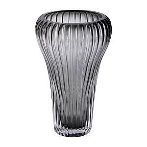 Декоративна ваза з товстим дном Xinke 27.5 см сіра