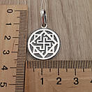 Cрібна підвіска чоловіча Валькірія. Срібний кулон оберіг амулет, фото 6