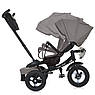 Дитячий триколісний велосипед — коляска Turbo Trike MT 1007-13 з батьківською ручкою Моко, фото 2