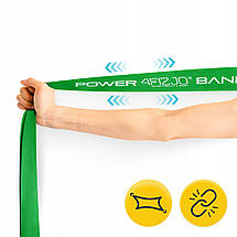 Еспандер-петля (гумка для фітнесу та спорту) 4FIZJO Power Band 45 мм 26-36 кг 4FJ1080 Poland, фото 2