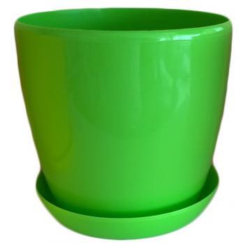 Глянець 16см зелений з підставкою, фото 1