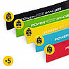 Гумки для фітнесу 4FIZJO Mini Power Band набір 5 шт 1-20 кг 4FJ1110 Poland, фото 7